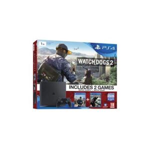 Sony Pack Console PS4 1 To Slim + Watch Dogs 2 + Watch Dog - Reconditionné