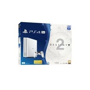 Sony Console PlayStation 4 1 To Glacier Blanche (PS4) + Destiny 2 - Reconditionné - Publicité