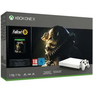 Microsoft Xbox One X Fallout 76 Ed.Lim. Robot White Fallout 76 - Reconditionné - Publicité