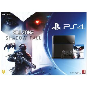 Sony Console PS4 500 Go Noire + Killzone : Shadow Fall - Reconditionné - Publicité