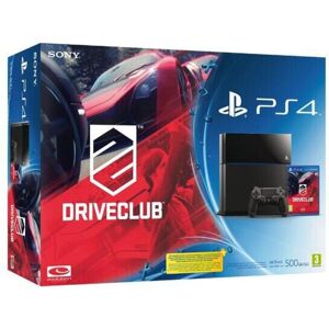 Sony Console PS4 500 Go Noire + DriveClub - Reconditionné - Publicité