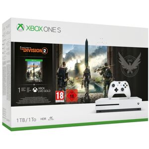 Microsoft Xbox One S + Tom Clancy's The Division 2 1000 Go Wifi Blanc - Reconditionné