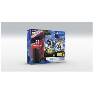 Sony PS4 Slim 1To + Horizon + Ratchet + Drive Club - Reconditionné