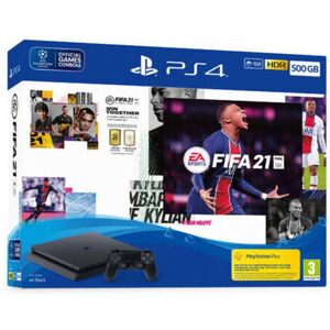 Sony PS4 Slim 500 Go + Fifa 21 - Neuf