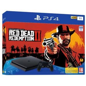 Sony PS4 slim 1 To + Red Dead Redemption II - Reconditionné