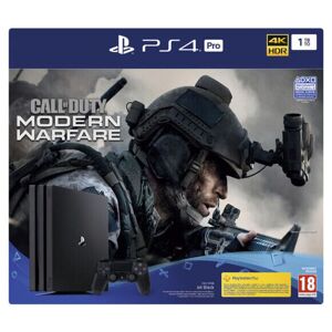 Sony Console PS4 Pro 1 To + Call Of Duty Modern Warfare - Reconditionné - Publicité
