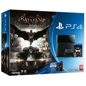 Sony Console PlayStation 4 - jet black + Batman Arkham Knight - Reconditionné