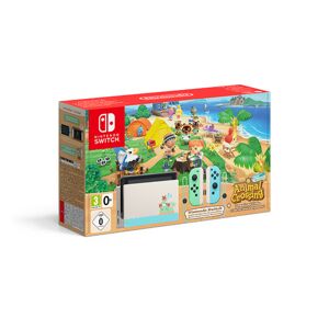 Nintendo Switch Ed. Animal Crossing: New Horizons - Console de jeux portables 15,8 cm (6.2 ) 32 Go Écran tactile Wifi, Noir, Bleu, Vert - Reconditionné