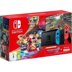 Nintendo Switch & Mario Kart 8 Deluxe et 3 mois d'abonnement NSO- console de jeux portables 15,8 cm (6.2 ) 32 Go Écran tactile Wifi Noir, Bleu, Rouge - Reconditionné - Publicité