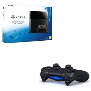 Sony Console PS4 Sony 1 To Noire + Manette Sony Dual Shock 4 PS4 - Reconditionné