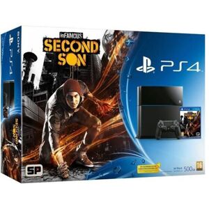 Sony Console PS4 500 Go + InFamous : Second Son - Reconditionné