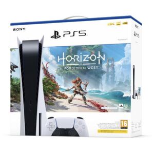 Sony Pack PS5 & Horizon Forbidden West - Console de jeux Playstation 5 (Standard) - Reconditionné - Publicité