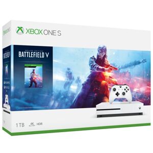 Microsoft Xbox One S + Battlefield V 1000 Go Wifi Blanc - Neuf - Publicité