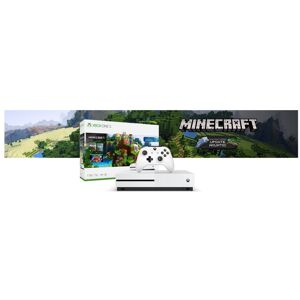 Microsoft Xbox One S + Minecraft 1000 Go Wifi Blanc - Reconditionné