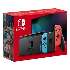 Nintendo avec paire de Joy-Con Rouge et Bleu Neon V3 - Publicité