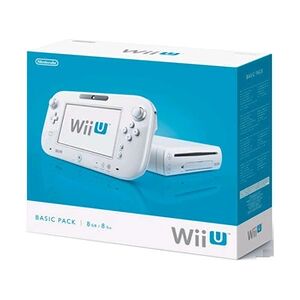 Nintendo WII U 8 Go BLANCHE BASIC - Publicité