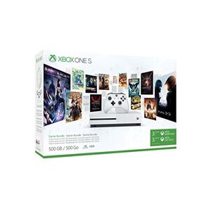 Microsoft Pack Console Xbox One S 500 Go + Game Pass 3 Mois + Live Gold 3 Mois - Publicité