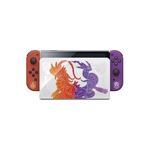 Nintendo Console Switch Modèle OLED Edition Pokémon Ecarlate & Pokémon Violet - Publicité