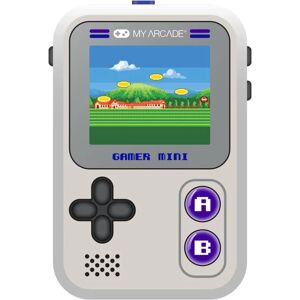 My Arcade - Gamer mini classique console de poche - Gris/violet - Neuf