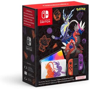 Nintendo Switch Oled Ed. Pokémon Ecarlate & Violet Edition - Console de jeux portables 17,8 cm (7 ) 64 Go Écran tactile Wifi - Reconditionné