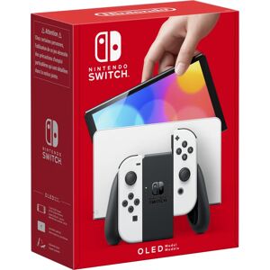 Nintendo Switch (OLED) - Console de jeux portables 17,8 cm (7 ) 64 Go Écran tactile Wifi, Blanc - Neuf - Publicité