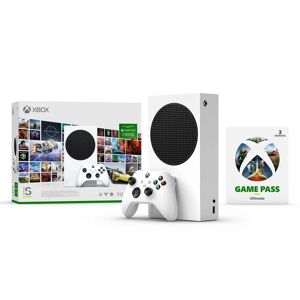 Microsoft Xbox Series S - Starter Bundle 512 Go Wifi Blanc - Reconditionné - Publicité