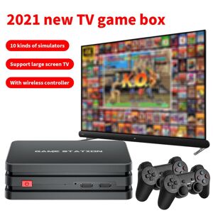 truth7 10000 jeux intégrés Consoles de jeux vidéo Console de jeu rétro avec contrôleur sans fil Sortie HDMI 32 Go 64 Go - Publicité