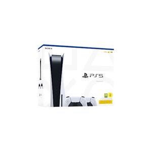 Sony Playstation 5 Standard Console + 2 Manette sans Fil DualSense White - Publicité