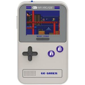 MY ARCADE GO Gamer Console Portable Violet/Gris - Publicité