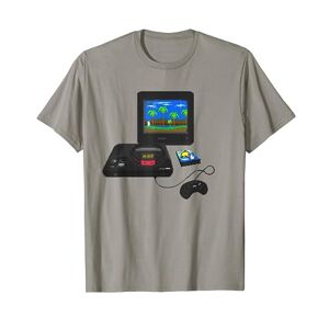 Pixel Vixen Console de jeu rétro japonaise Mega Genesis 16 bits T-Shirt - Publicité