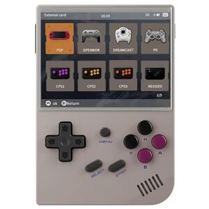 NITEBEAM ANBERNIC RG35XX Plus Console de Jeux Portable rétro, 20+ émulateurs pour PSP, PS1, GBA etc. avec Plus de 5400 Jeux intégrés - Publicité