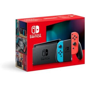 Nintendo Switch Console de Jeux Portables 15,8 cm (6.2") 32 Go Écran Tactile WiFi Bleu, Gris, Rouge - Publicité