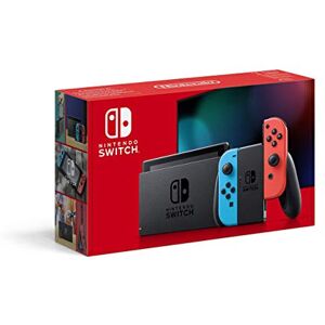 Console Nintendo Switch avec Joy-Con bleu néon/rouge néon - Publicité