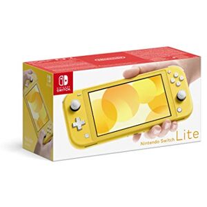 Gelbe Nintendo Switch Lite-Konsole - Publicité