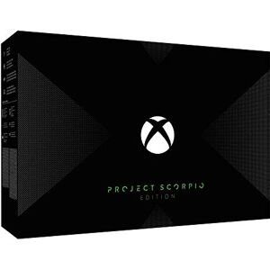 Microsoft Xbox One X 1 To Scorpio Project Edition limitée - Publicité