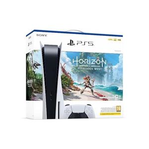 Sony Playstation PS5 Console + Horizon Forbidden West Bundle - Publicité