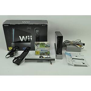 Nintendo Console Wii noire + accessoires (inclus Wii Sports + Wii Sports Resort) - Publicité