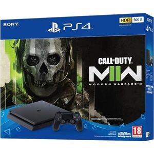 Console PlayStation 4 Slim 500 GB + Call Of Duty Modern Warfare II - Publicité