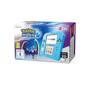 Console Nintendo 2DS : bleu + Pokémon Lune Préinstallé édition speciale - Publicité