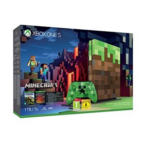 Microsoft Xbox One S 1 To Minecraft Edition Limitée - Publicité