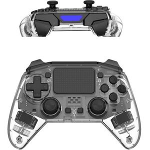 Manette sans fil Bluetooth transparente PS4 - Publicité