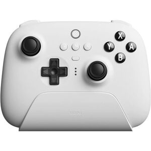 8BitDo manette Bluetooth Ultimate pour Nintendo Switch & PC Windows - Blanc Blanc - Publicité