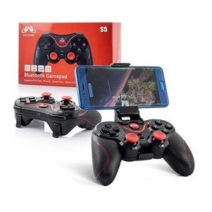 Manette avec support pour "iphone 13"pc usb bluetooth jeux video joystick precision universel - Publicité