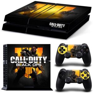 Autocollant Stickers Skin de Protection pour Console et Manette Sony Playstation PS4 - Call of Duty #2 - Publicité