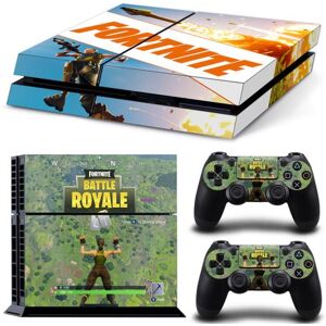 Autocollant Stickers Skin de Protection pour Console et Manette Sony Playstation PS4 - Fortnite #4 - Publicité