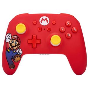 POWER A Manette sans fil PowerA Mario pour Nintendo Switch Rouge, Jaune, Blanc, Bleu, Marron, Beige - Publicité