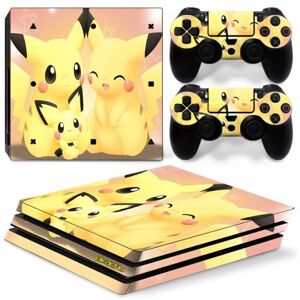 Autocollant Stickers Skin de Protection pour Console et Manette Sony Playstation PS4 Pro #17 - Publicité