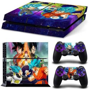 Autocollant Stickers Skin de Protection pour Console et Manette Sony Playstation PS4 - DRAGON BALL #64 - Publicité