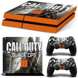 Autocollant Stickers Skin de Protection pour Console et Manette Sony Playstation PS4 - Call of Duty #6 - Publicité