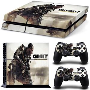 Autocollant Stickers Skin de Protection pour Console et Manette Sony Playstation PS4 - Call of Duty #11 - Publicité